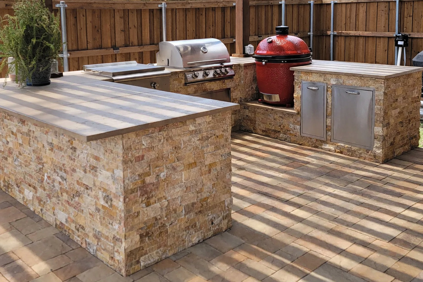Outdoor Kitchen Masonry in Harlingen, TX
